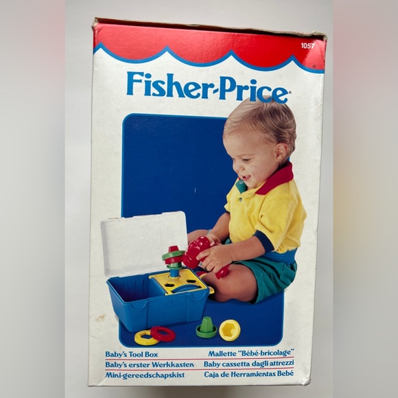 Vintage Fisher-Price Baby’s Toolbox - Picture 3 of 7